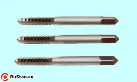 Метчик М 3,5 (0,6) м/р.Р6АМ5 комплект из 3-х шт. "CNIC"