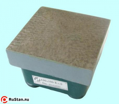 Плита чугунная  200х 100мм поверочная и разметочная шаброванная кл. точн. 0 "CNIC"