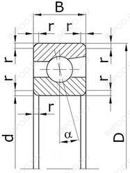 Подшипник 85-36209 ЕАШ