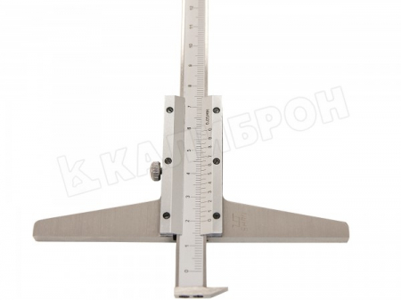 Штангенглубиномер ШГ 250мм 0.05 с толщиномером (ГРСИ №79928-20) SHAN