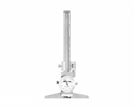 Штангенглубиномер ШГК- 100 0.01 с круг. шкалой МИК