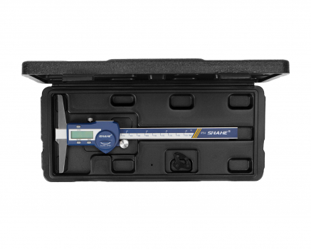 Штангенглубиномер ШГЦ- 200 0.01 электр. с дв. тол-м SHAHE