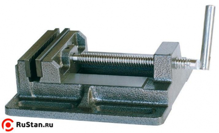 Тиски Станочные для сверлильных станков 100мм неповор. ход 110мм (Q194А) "CNIC"